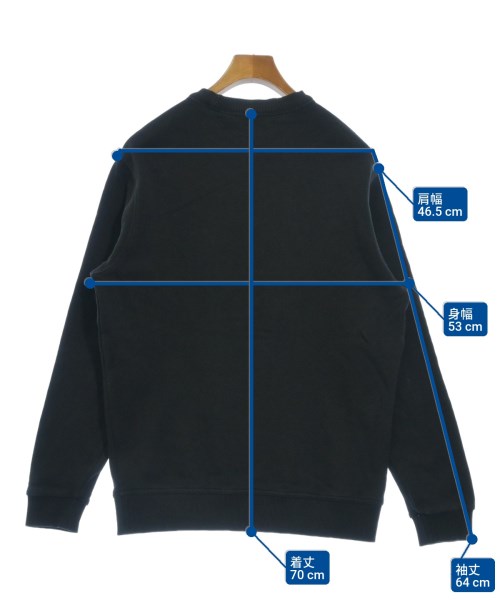 BURBERRY（バーバリー）スウェット 黒 サイズ:S メンズ/2200640800154