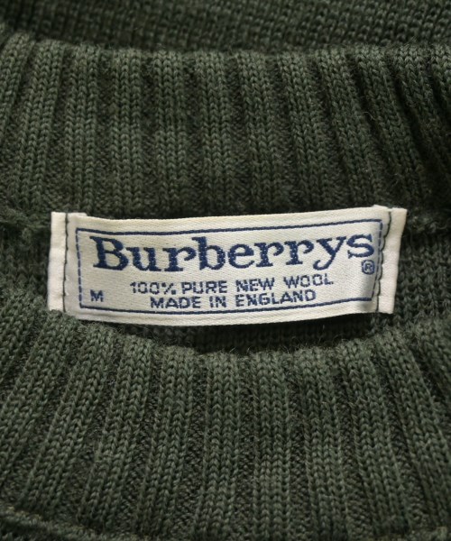 BURBERRY（バーバリー）ニット・セーター 緑 サイズ:M メンズ/2200639660035