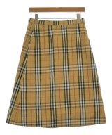 BURBERRY（バーバリー）ひざ丈スカート ベージュ サイズ:-(L位) レディース/2200641585029