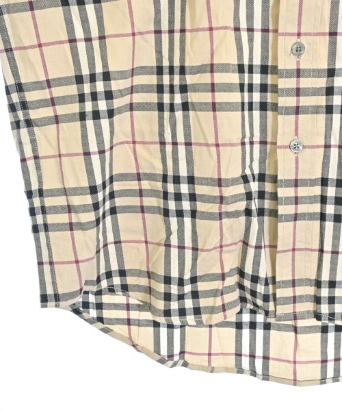 BURBERRY（バーバリー）カジュアルシャツ ベージュ サイズ:L メンズ/2200642833242