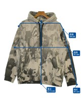 BURBERRY（バーバリー）パーカー グレー サイズ:L メンズ/2200642910097