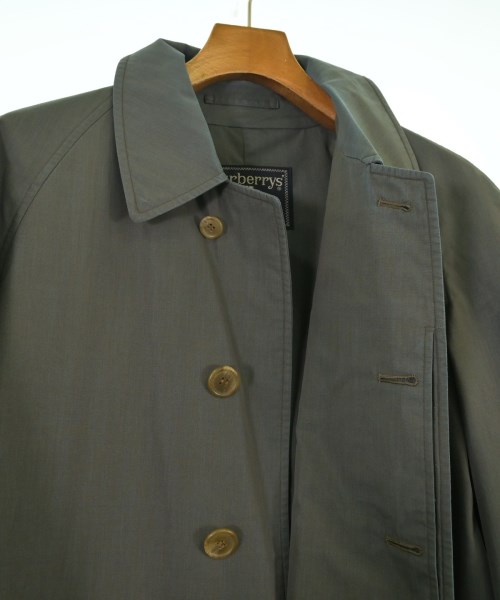 BURBERRY（バーバリー）ステンカラーコート 青 サイズ:S メンズ/2200643304048