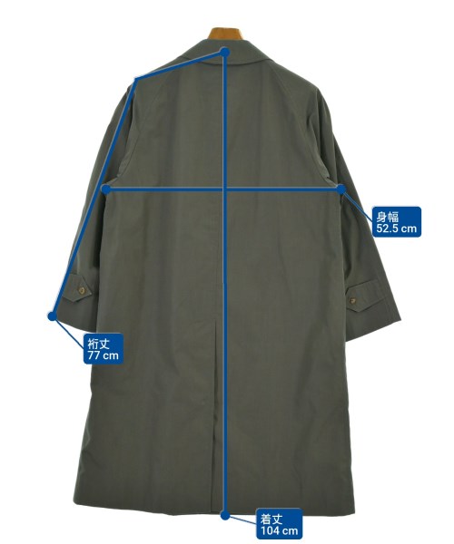 BURBERRY（バーバリー）ステンカラーコート 青 サイズ:S メンズ/2200643304048