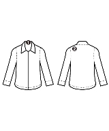 BURBERRY（バーバリー）カジュアルシャツ 白 サイズ:L メンズ/2200643525153