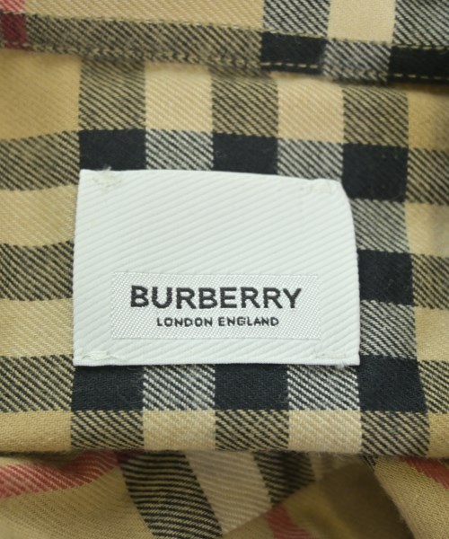 BURBERRY（バーバリー）カジュアルシャツ ベージュ サイズ:S メンズ/2200643555037