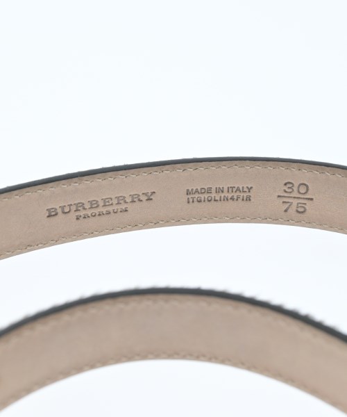 BURBERRY（バーバリー）ベルト 白 サイズ:30/75 レディース/2200643507050