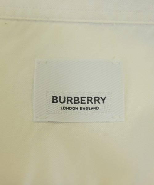 BURBERRY（バーバリー）カジュアルシャツ 白 サイズ:L メンズ/2200595210176