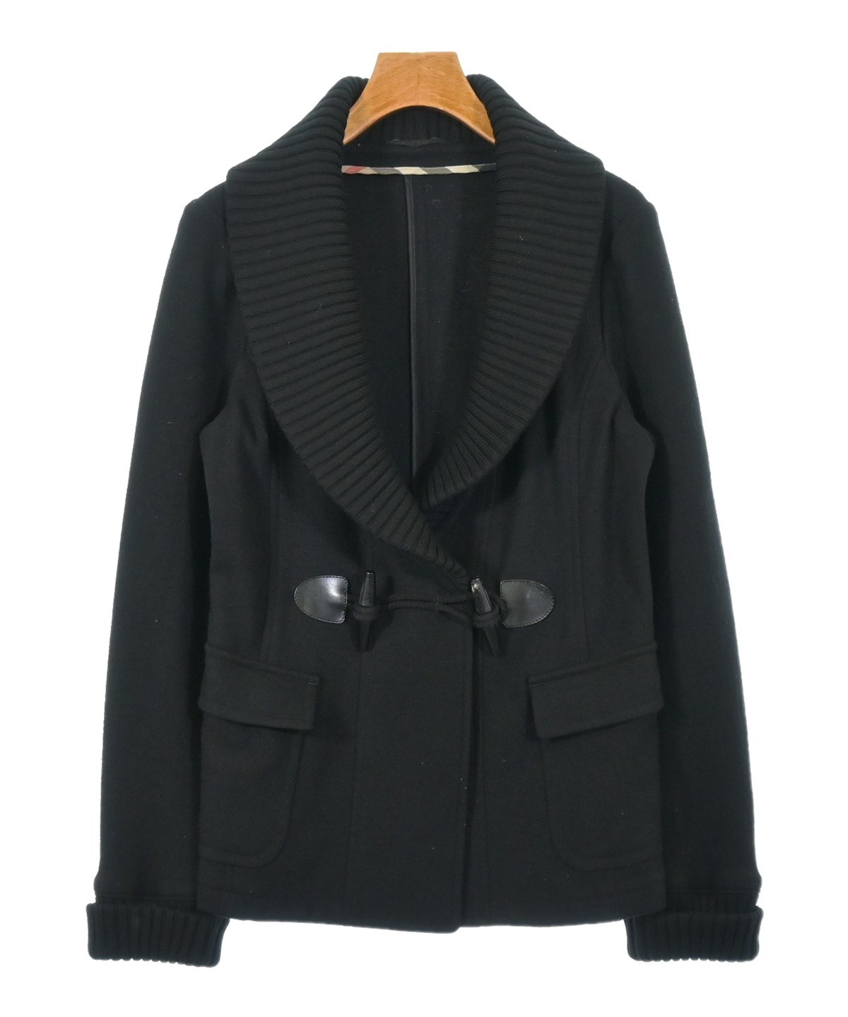 Burberry バーバリージャケットサイズ38 BURBERRY（バーバリー）ジャケット 黒 サイズ:38(S位