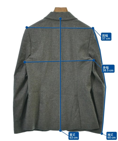 BURBERRY（バーバリー）カジュアルジャケット グレー サイズ:6(S位) レディース/2200621065015