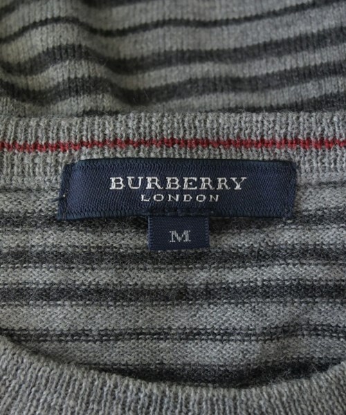 BURBERRY（バーバリー）ニット・セーター グレー サイズ:M メンズ/2200622106069