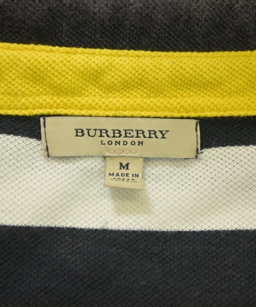 BURBERRY（バーバリー）ポロシャツ 黒 サイズ:M メンズ/2200622534121