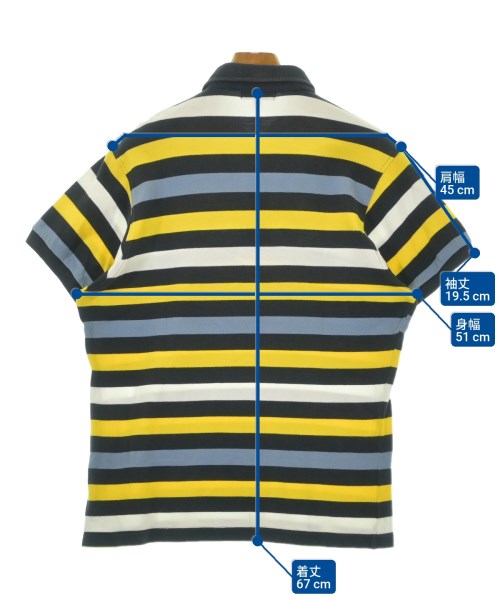 BURBERRY（バーバリー）ポロシャツ 黒 サイズ:M メンズ/2200622534121