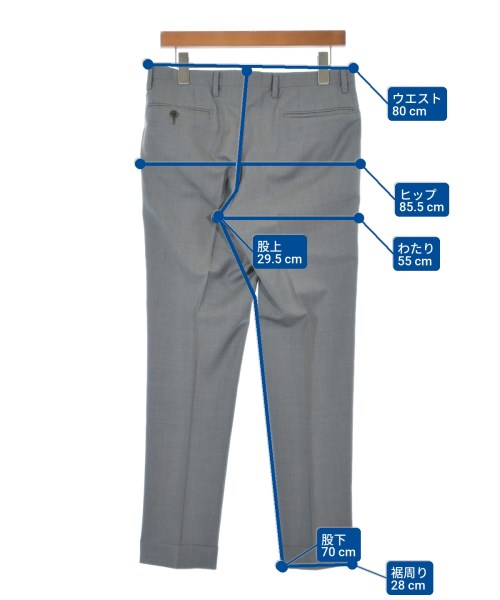 BURBERRY（バーバリー）スラックス グレー サイズ:36(S位) メンズ/2200622740027