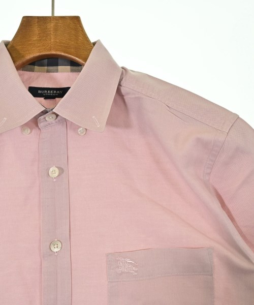 BURBERRY（バーバリー）カジュアルシャツ ピンク サイズ:M メンズ/2200623081273