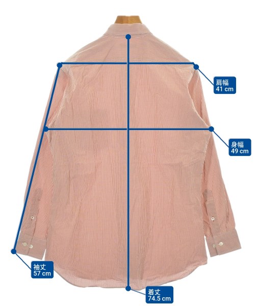 BURBERRY（バーバリー）カジュアルシャツ 茶 サイズ:M メンズ/2200623455029