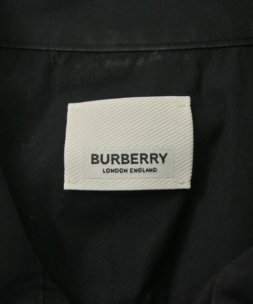 BURBERRY（バーバリー）カジュアルシャツ 黒 サイズ:M メンズ/2200623971048