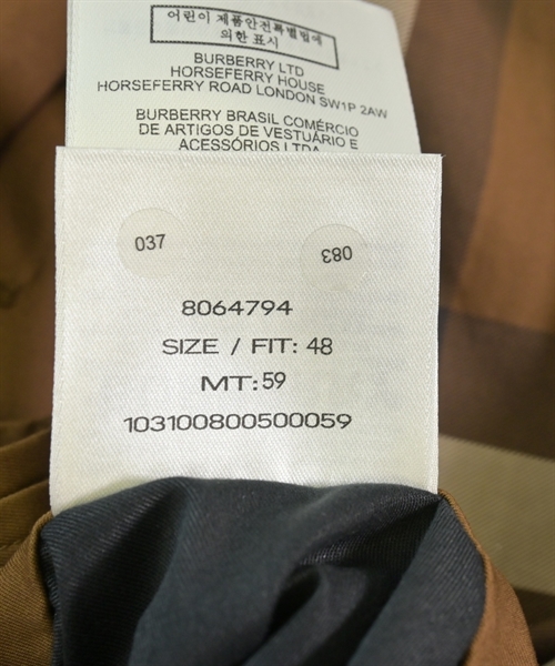 BURBERRY（バーバリー）その他 茶 サイズ:48(L位) メンズ/2200627771019