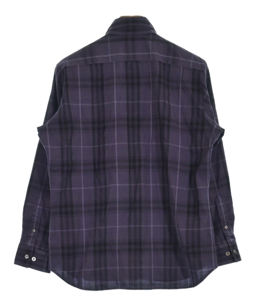 BURBERRY（バーバリー）カジュアルシャツ 紫 サイズ:L メンズ/2200628066060