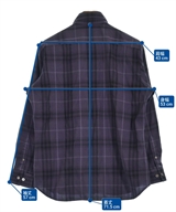 BURBERRY（バーバリー）カジュアルシャツ 紫 サイズ:L メンズ/2200628066060