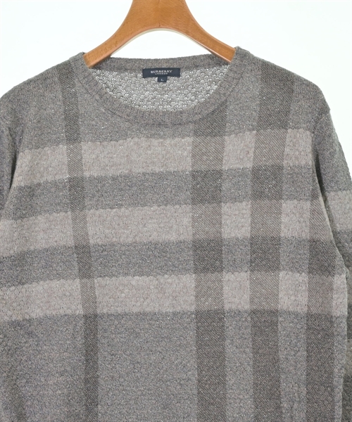 BURBERRY（バーバリー）カジュアルシャツ グレー サイズ:L メンズ/2200628066077
