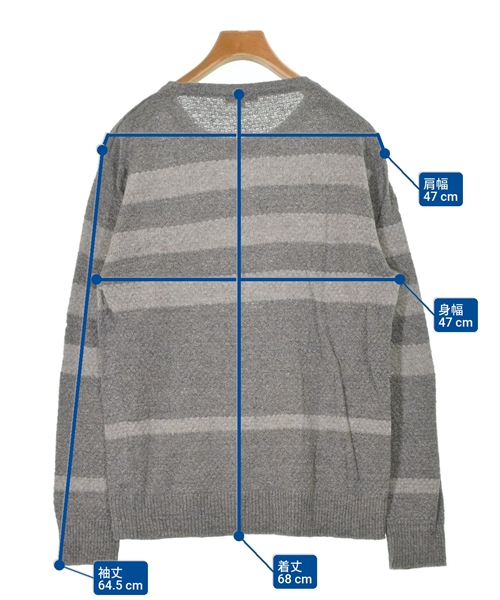 BURBERRY（バーバリー）カジュアルシャツ グレー サイズ:L メンズ/2200628066077