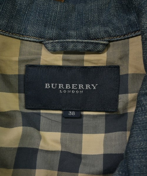 BURBERRY（バーバリー）デニムジャケット 青 サイズ:38(S位) レディース/2200612480025