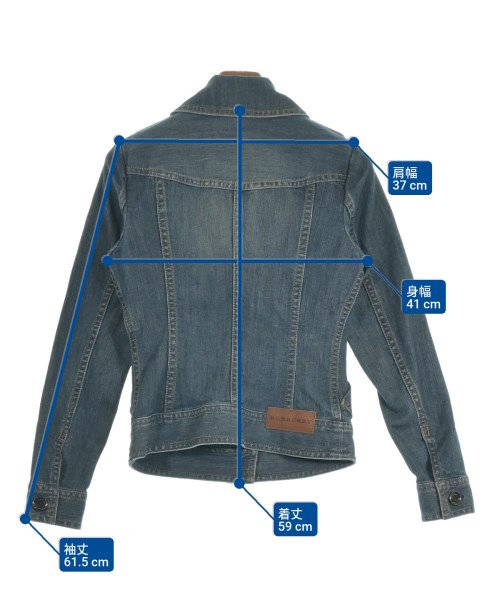 BURBERRY（バーバリー）デニムジャケット 青 サイズ:38(S位) レディース/2200612480025