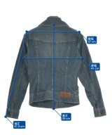 BURBERRY（バーバリー）デニムジャケット 青 サイズ:38(S位) レディース/2200612480025