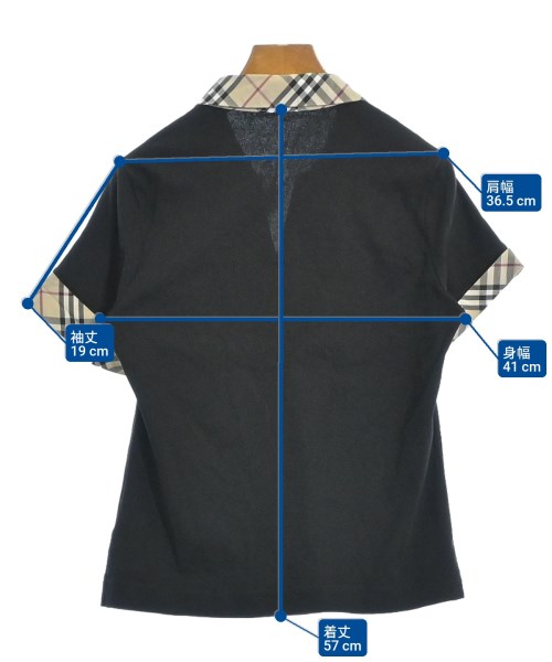 BURBERRY（バーバリー）Tシャツ・カットソー 黒 サイズ:2(M位) レディース/2200612480032