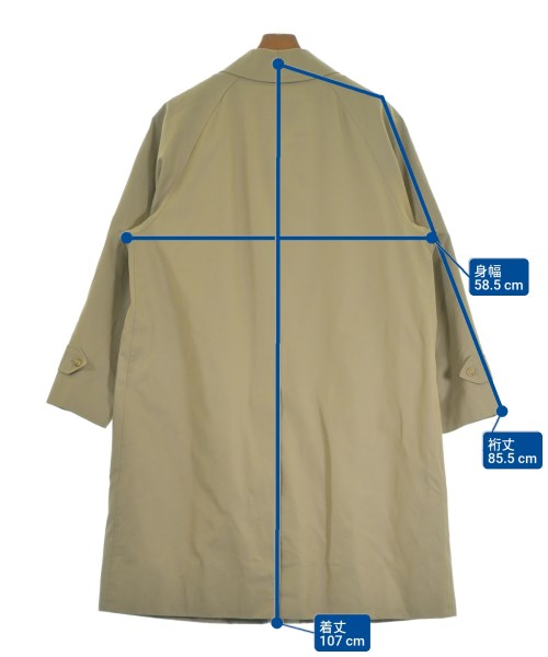 BURBERRY（バーバリー）ステンカラーコート ベージュ サイズ:-(XL位) メンズ/2200628398017