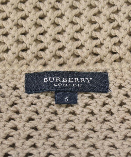 BURBERRY（バーバリー）ニット・セーター ベージュ サイズ:5(XXL位) レディース/2200616602560