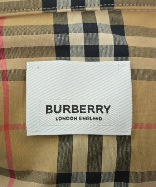 BURBERRY（バーバリー）カジュアルシャツ ベージュ サイズ:M メンズ/2200628963017