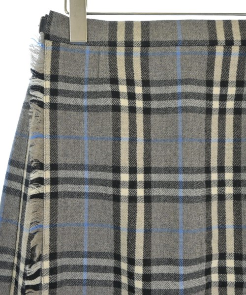 BURBERRY（バーバリー）ひざ丈スカート グレー サイズ:6(XS位) レディース/2200629647107