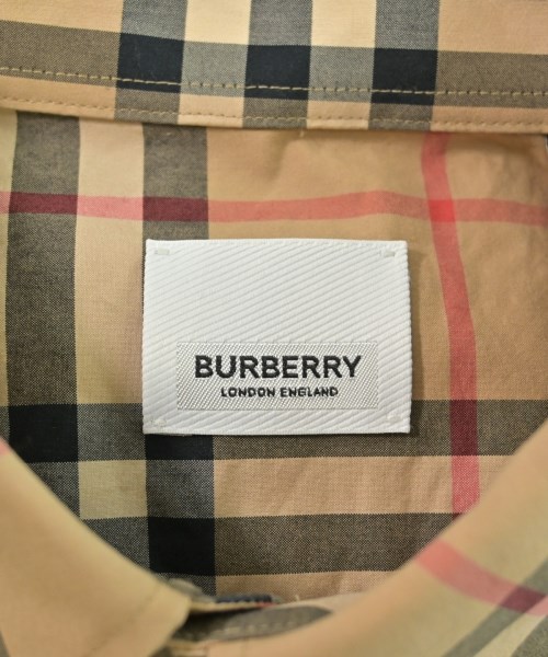 BURBERRY（バーバリー）カジュアルシャツ ベージュ サイズ:XL メンズ/2200630317020