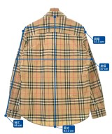 BURBERRY（バーバリー）カジュアルシャツ ベージュ サイズ:XL メンズ/2200630317020