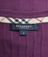 BURBERRY（バーバリー）カーディガン 紫 サイズ:2(M位) レディース/2200630741023