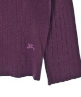 BURBERRY（バーバリー）カーディガン 紫 サイズ:2(M位) レディース/2200630741023
