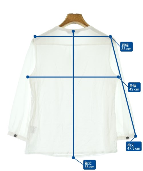 BURBERRY（バーバリー）ブラウス 白 サイズ:1(S位) レディース/2200630741047