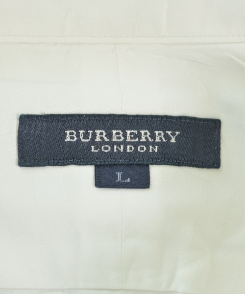 BURBERRY（バーバリー）カジュアルシャツ 白 サイズ:L メンズ/2200632003037
