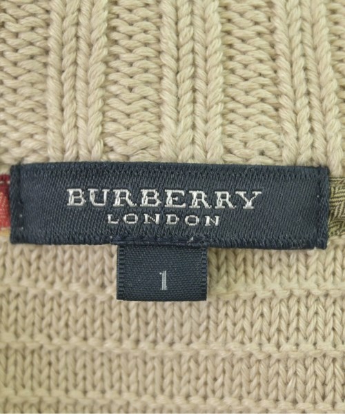 BURBERRY（バーバリー）ニット・セーター ベージュ サイズ:1(S位) レディース/2200627227059