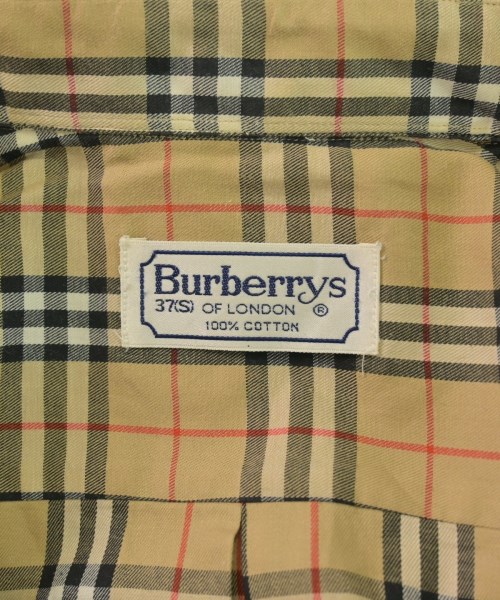 BURBERRY（バーバリー）カジュアルシャツ ベージュ サイズ:37(XS位) メンズ/2200608169071