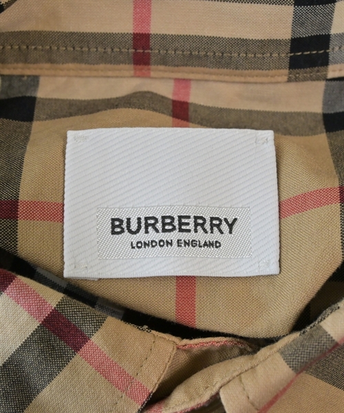 BURBERRY（バーバリー）カジュアルシャツ ベージュ サイズ:XS メンズ/2200613325073