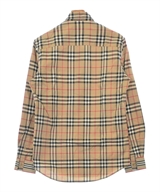 BURBERRY（バーバリー）カジュアルシャツ ベージュ サイズ:XS メンズ/2200613325073