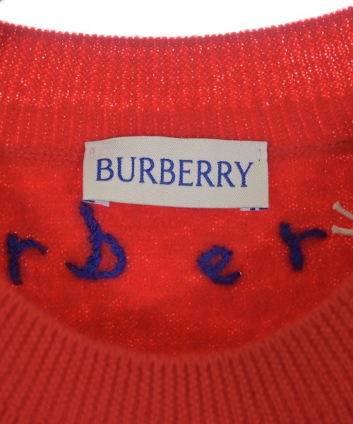 BURBERRY（バーバリー）ニット・セーター 赤 サイズ:S レディース/2200615499178