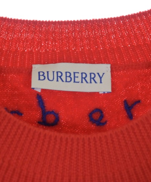 BURBERRY（バーバリー）ニット・セーター 赤 サイズ:S レディース/2200615499185