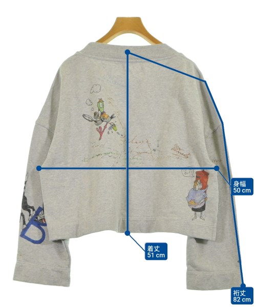 BURBERRY（バーバリー）スウェット グレー サイズ:S レディース/2200616153048