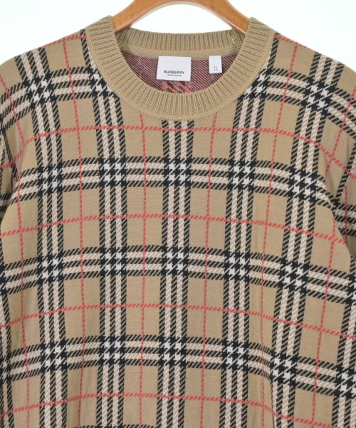 BURBERRY（バーバリー）ニット・セーター ベージュ サイズ:XL メンズ/2200616768020