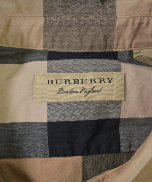 BURBERRY（バーバリー）カジュアルシャツ ベージュ サイズ:S メンズ/2200618150021