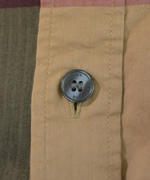 BURBERRY（バーバリー）カジュアルシャツ ベージュ サイズ:S メンズ/2200618150021