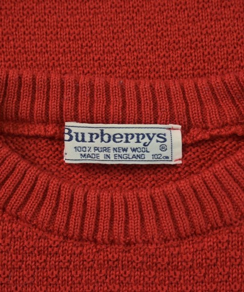 BURBERRY（バーバリー）ニット・セーター 赤 サイズ:40(M位) メンズ/2200618491018